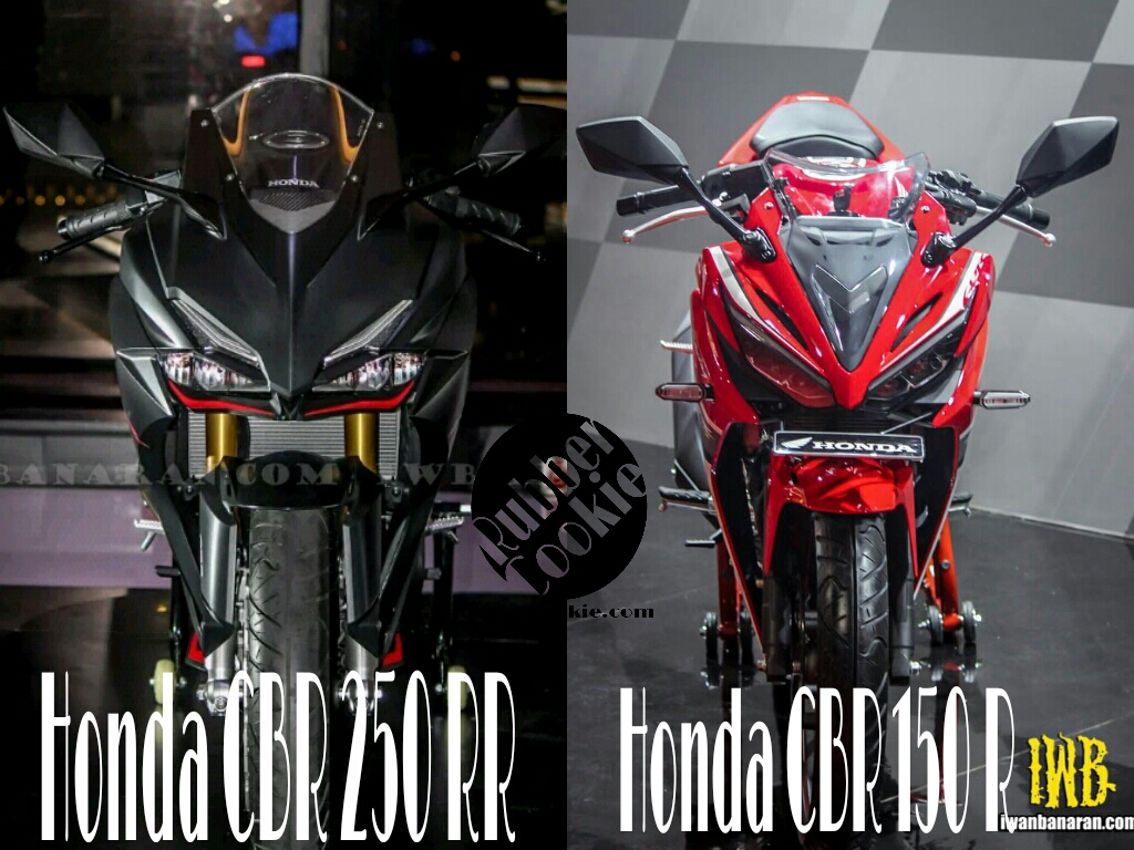 Honda CBR 150 R Dan CBR 250 RR Yang Tidak Lagi Kembaran Rubber