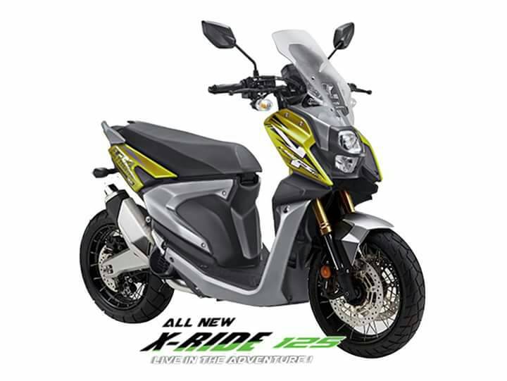 Inspirasi Modifikasi All New Yamaha X Ride 125 !!! – Rubber Cookie